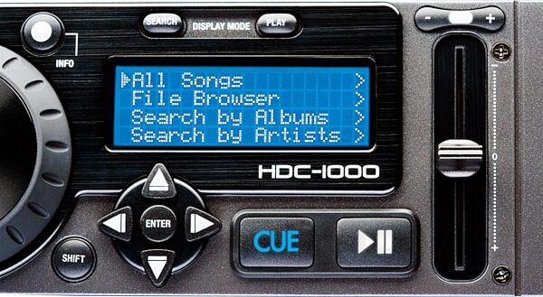 Cortex HDC1000 Dual Digital Music Controller, Display