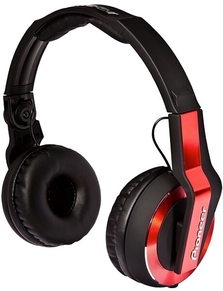 Pioneer HDJ-500 DJ Headphones, Red