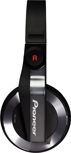 Pioneer HDJ-500 DJ Headphones, Black 2