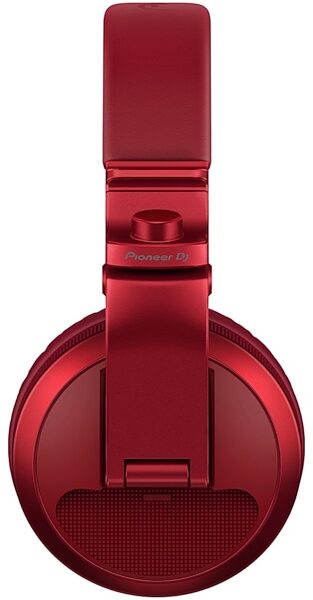 Pioneer DJ HDJ-X5BT Wireless Bluetooth DJ Headphones, Red, Side1