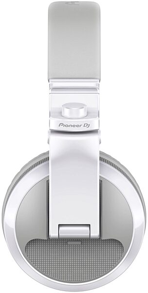 Pioneer DJ HDJ-X5BT Wireless Bluetooth DJ Headphones, White, Side