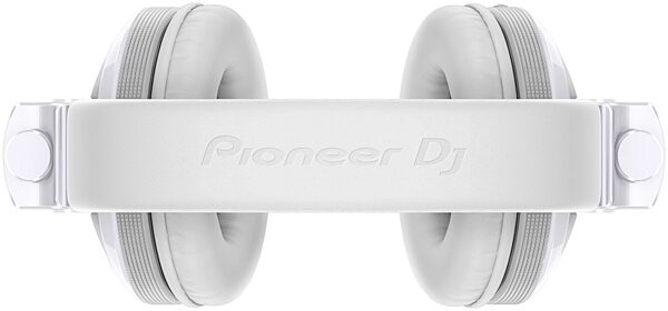 Pioneer DJ HDJ-X5BT Wireless Bluetooth DJ Headphones, White, Top