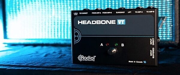 Radial Tonebone Headbone VT Amplifier Head Switcher, New, view