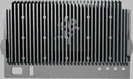 Mackie 406M Powered Mixer (Mono, 500 Watts), Heat Sink