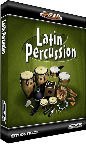 Toontrack Latin Percussion EZX Expansion for EZ Drummer Software, Box