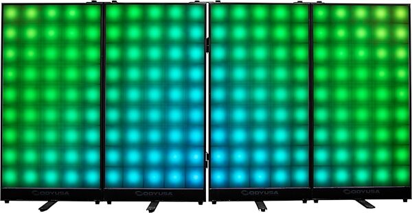 Odyssey HLFXF4P1 4-Panel Headliner FX LED Facade, Action Position Back
