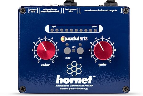 Useful Arts Hornet Discreet Microphone Preamplifier, New, Action Position Back