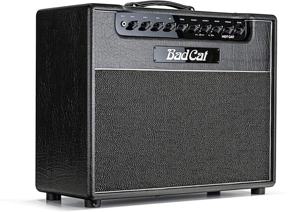 Bad Cat Hot Cat Guitar Combo Amplifier (45 Watts, 1x12"), New, Angled Front