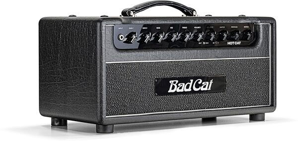 Bad Cat Hot Cat Guitar Amplifier Head (45 Watts), New, Angled Front