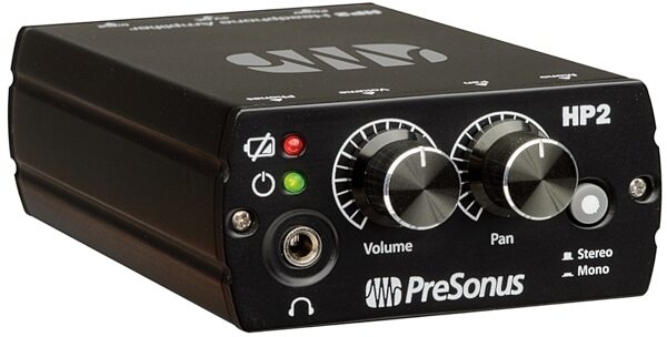 PreSonus HP2 Battery-Powered Stereo Headphone Amplifier, New, Main