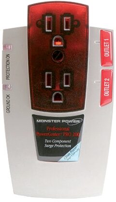 Monster Rock Guitar Cable and Pro 200 PowerCenter Package, Pro 200