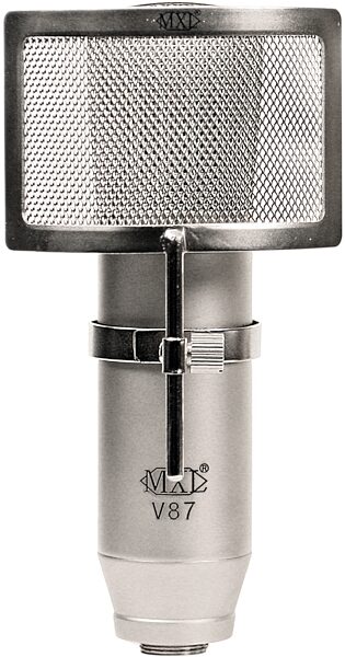 MXL V87 Low-Noise Condenser Microphone, Pop Filter