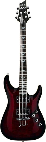 Schecter C1 Plus Electric Guitar, Black Cherry