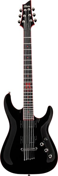 Schecter C1 SheDevil Electric Guitar, Gloss Black