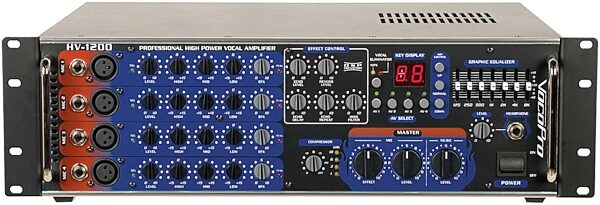VocoPro HV1200 Professional High Power Vocal Amplifier, Main