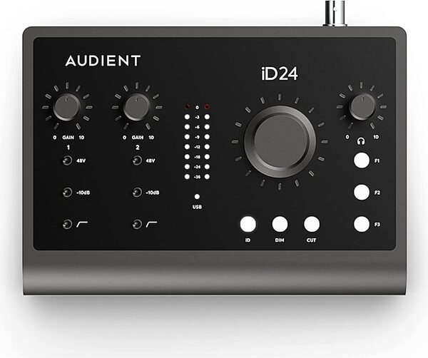 Audient iD24 USB Audio Interface, Blemished, Action Position Back