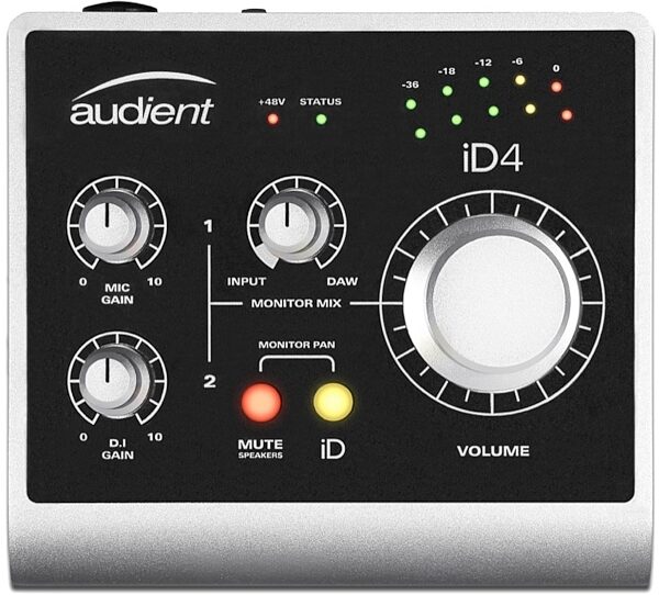 Audient iD4 USB Audio Interface, Main