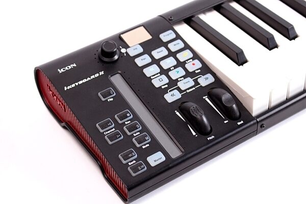 Icon iKeyboard 4X USB MIDI Keyboard Controller, 37-Key, Closeup