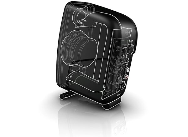 IK Multimedia iLoud Micro Monitors Pair with Bluetooth, Black, Pair, Inside