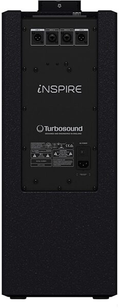 Turbosound iNSPIRE iP1000 Portable Powered Column PA Speaker System, Panel