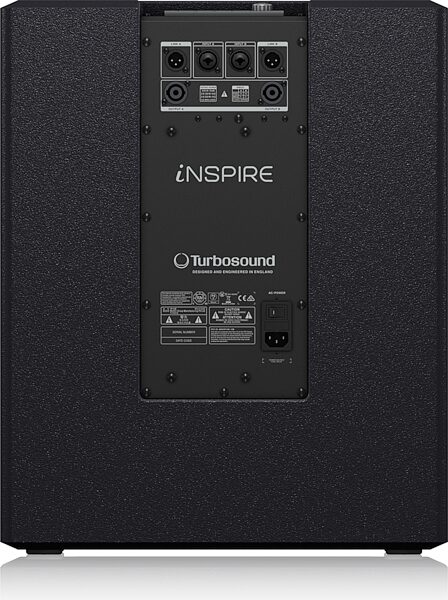 Turbosound iNSPIRE iP15B Powered Subwoofer Speaker, Main Back