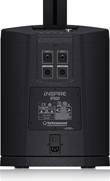 Turbosound iNSPIRE iP500V2 Modular Column Powered PA System (600 Watts), Action Position Back
