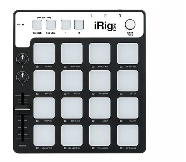 IK Multimedia iRig Pads iOS/USB MIDI Pad Controller, Main