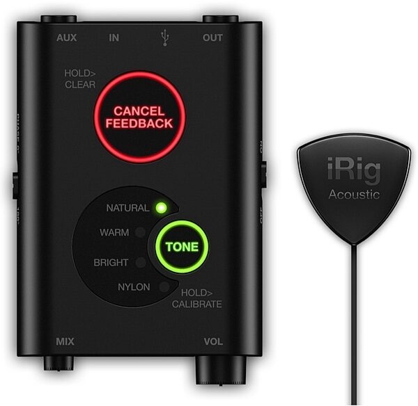 IK Multimedia iRig Acoustic Stage Microphone System for Acoustic Guitar, Main