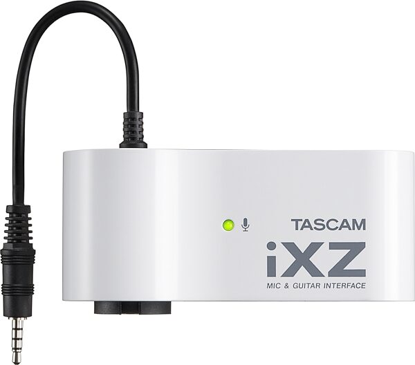 TASCAM iXZ Audio Interface for iOS Devices with TRRS Output, New, Action Position Back