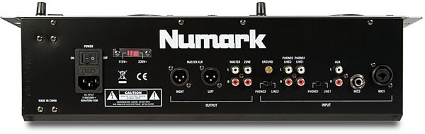 Numark iCDMIX2 Dual CD Performance System with Universal Dock, Back