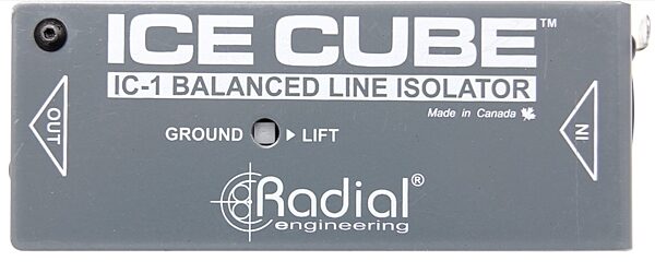 Radial IceCube IC-1 Passive Line Level Isolator, Blemished, Top