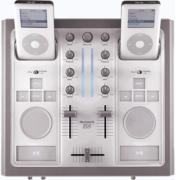 Numark iDJ iPod DJ Mixer, Top