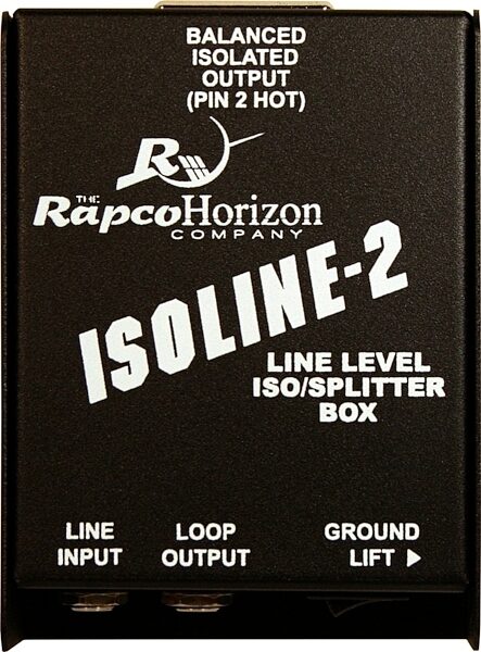 RapcoHorizon IL-2 Line Level ISO/Splitter Direct Box, Main