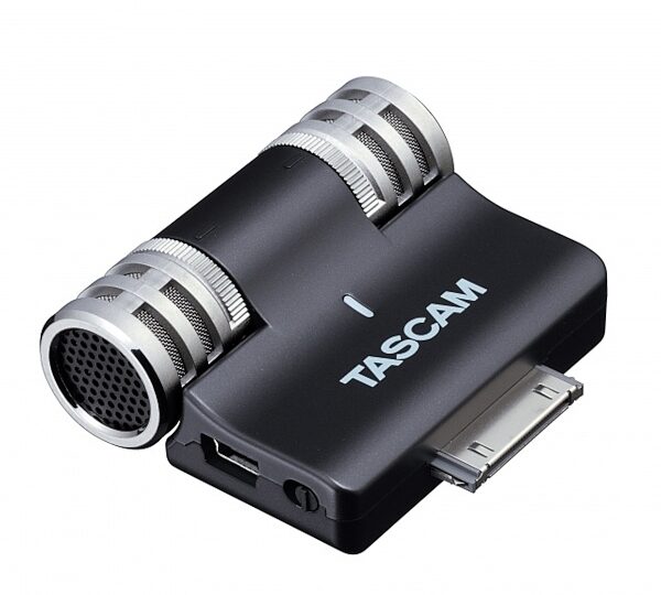 TASCAM iM2 Apple iOS Microphone Interface, Left Angle