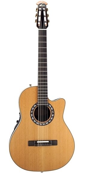 Ovation 1773AX4 Elite AX Classical Acoustic-Electric Guitar (with Case), Main