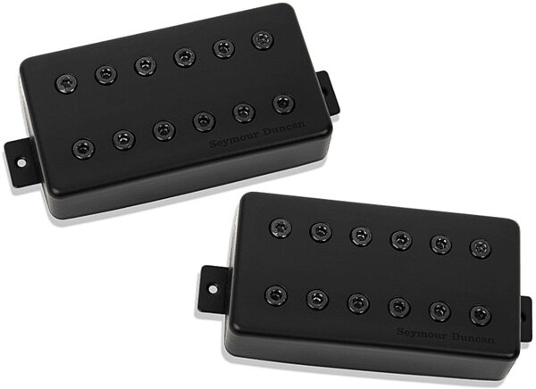 Seymour Duncan Holcomb Scarlet & Scourge Pickup Set, Black Cover, Warehouse Resealed, view