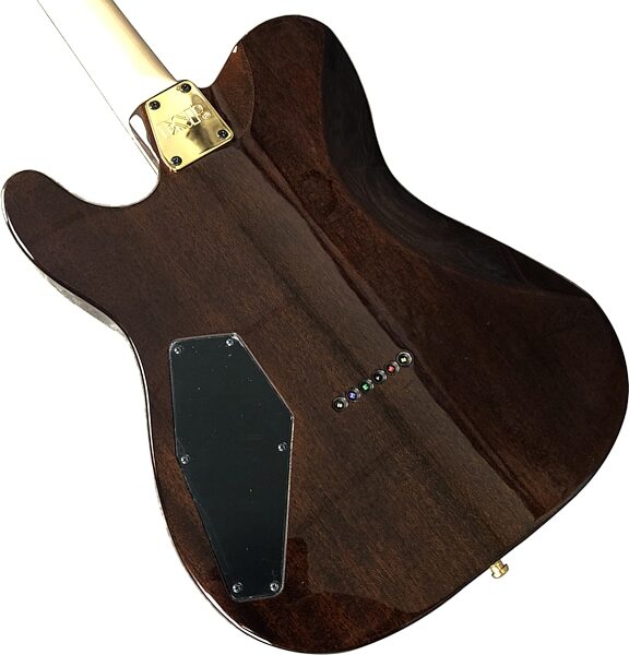 ESP USA TE-II Koa Electric Guitar (with Case), Action Position Back