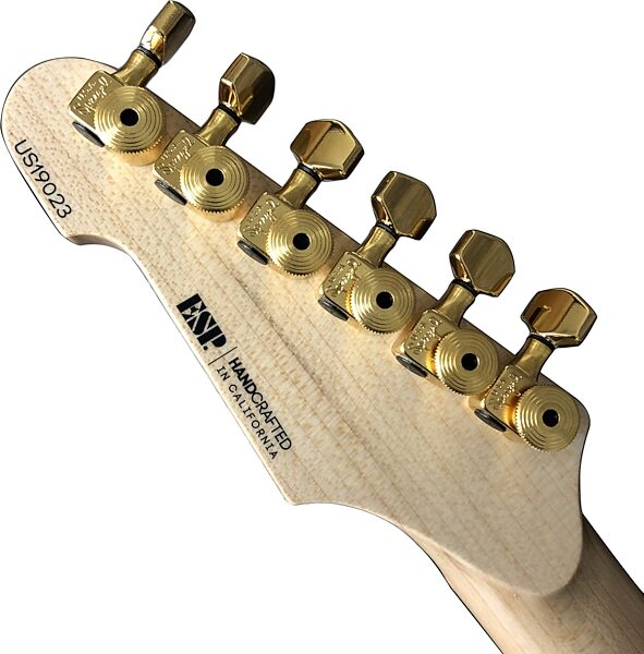 ESP USA TE-II Koa Electric Guitar (with Case), Action Position Back