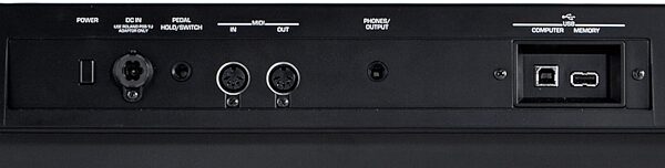 Roland BK-3 Backing Keyboard, 61-Key, Rear