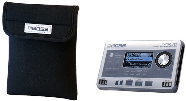 Boss BA-BR80S Silicone Case and Pouch Set for BR-80, Main