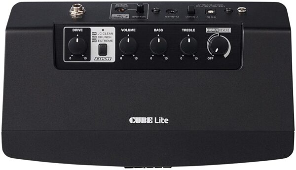 Roland CUBE Lite Guitar Amplifier with iOS Interface (10 Watts), Black Top