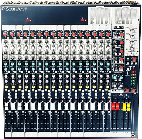 Soundcraft FX16II 16-Channel Mixer, Main