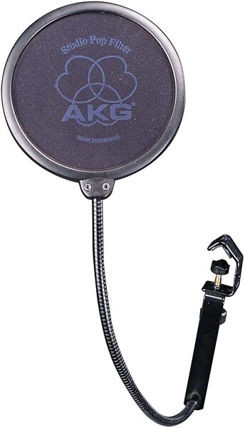AKG C414 B-XL II 5-Pattern Condenser Microphone, PF 80 Pop Screen