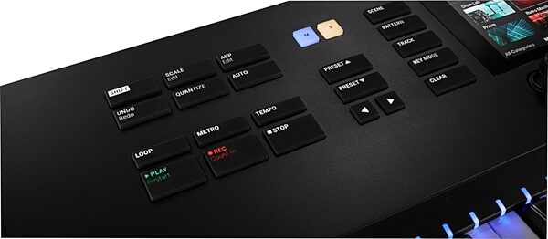 Native Instruments Komplete Kontrol S49 MK2 USB MIDI Keyboard Controller, Action Position Back