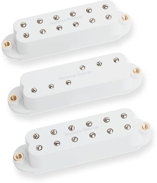 Seymour Duncan Everything Axe Pickup Set, White, Action Position Back
