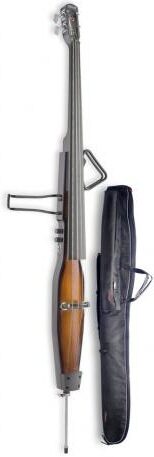 Stagg EDB Electric Upright Bass (with Gig Bag), Violinburst