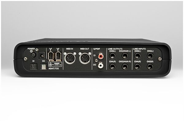 TC Electronic Impact Twin Firewire Audio Interface, Rear