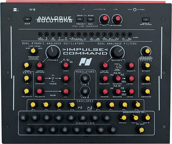 Analogue Solutions Impulse Command Analog Synthesizer, Action Position Back