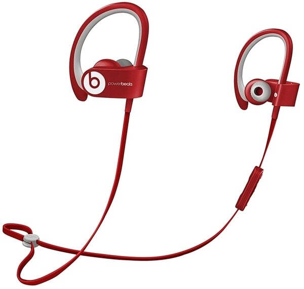 Beats Powerbeats 2 Wireless In-Ear Headphones, Red