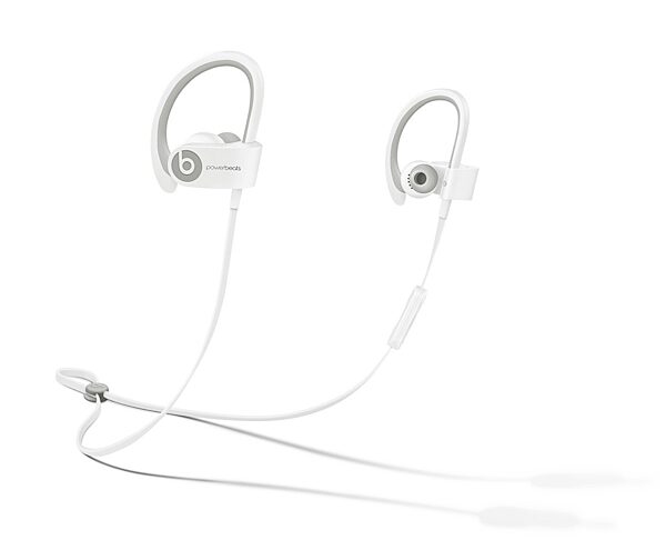 Beats Powerbeats 2 Wireless In-Ear Headphones, White 2